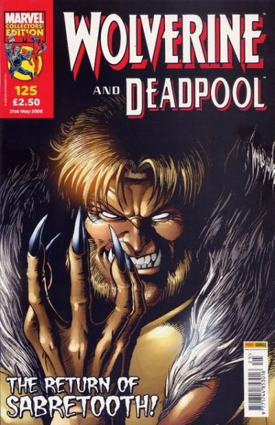Cover of The RETURN of SABRETOOTH!
