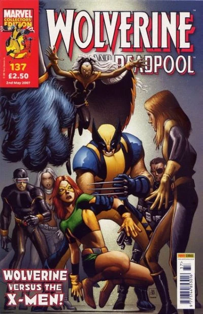Cover of WOLVERINE versus THE X-MEN!