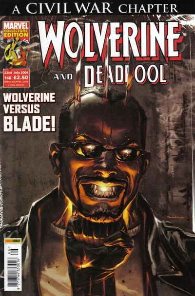 Cover of WOLVERINE versus BLADE!