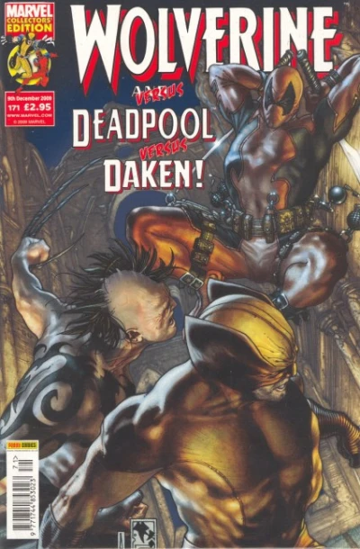 Cover of Wolverine Versus Deadpool Versus Daken!