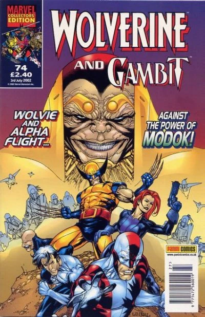 Cover of Wolvie And Alpha Flight... Against The Power Of Modok!