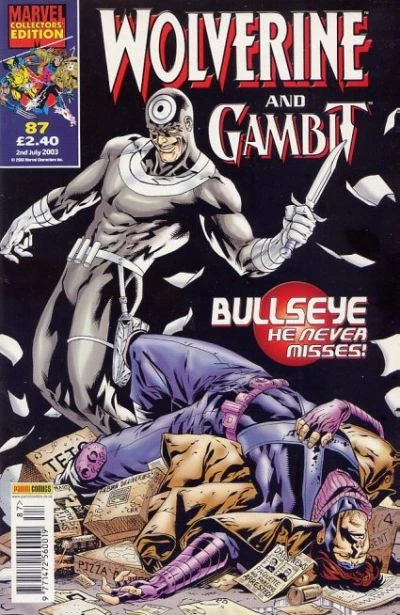 Cover of Bullseye - He Never Misses!
