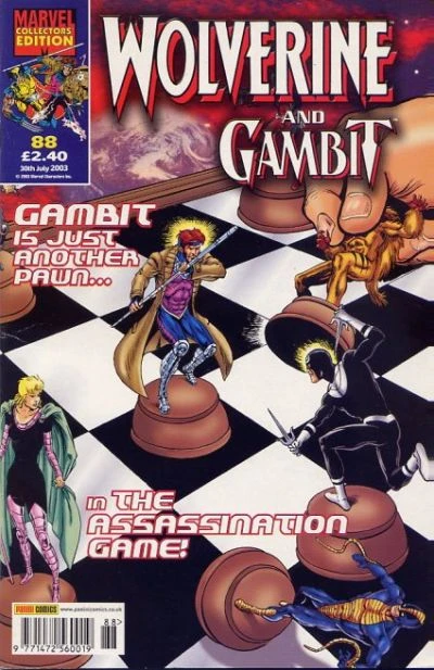 Cover of Gambit Is Just Another Pawn... In The Assassination Game!