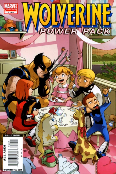 Cover of Kickin' It Old School; Mini Marvels