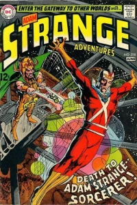 "Death To Adam Strange -- Sorcerer!"