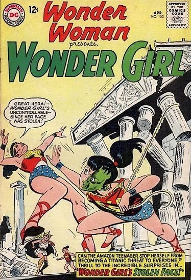 Cover of Wonder Girl's Stolen Face