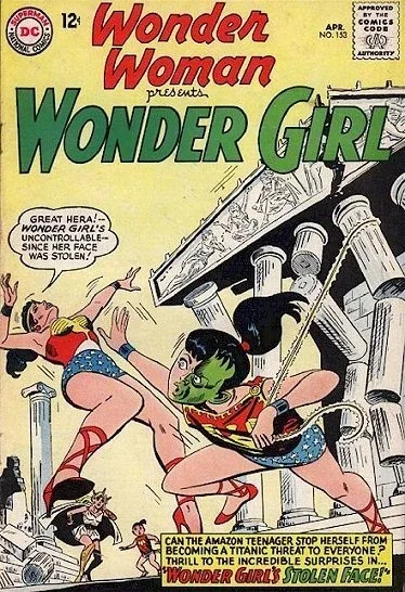 Cover of Wonder Girl's Stolen Face