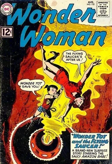 Cover of Wonder Tot and the Flying Saucer