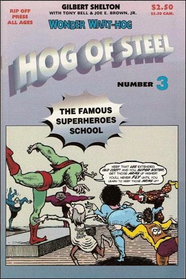 Cover of The Famous Superheroes School