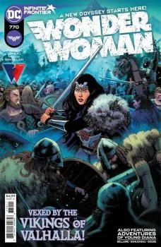 Cover of Afterworlds Part 1; Young Diana in Birthday Blues