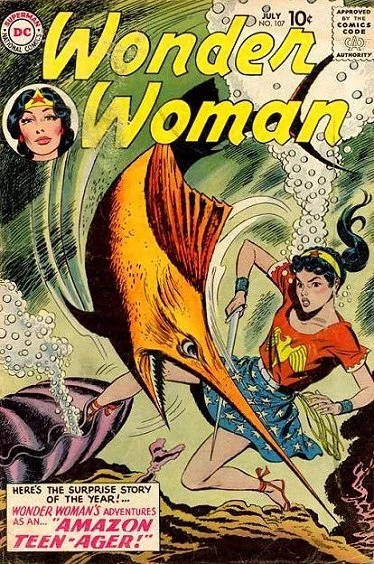 Cover of Wonder Woman Amazon Teen-Ager