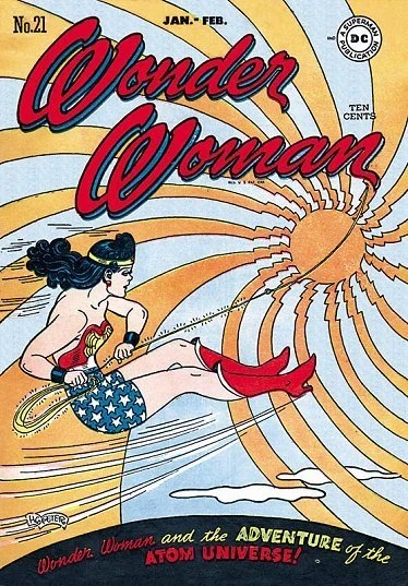Cover of Wonder Woman and the Adventure of the Atom Universe