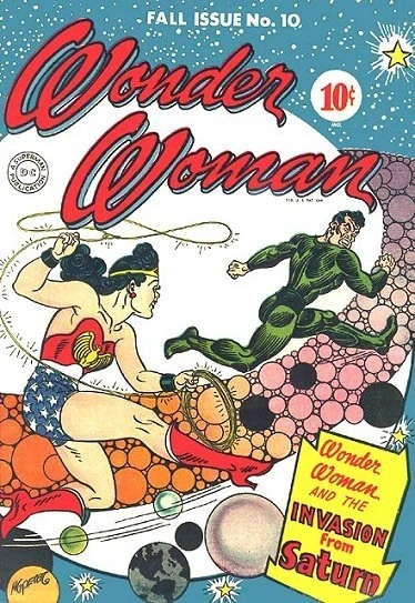 Cover of Wonder Woman and the Invasion from Saturn