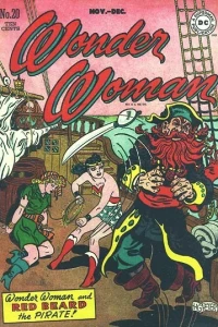 Wonder Woman and the Red Beard Pirate