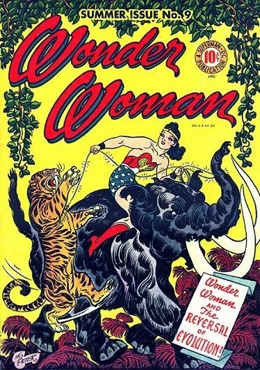 Cover of Wonder Woman and the Reversal of Evolution