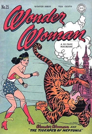 Cover of Wonder Woman and the Tigeapes of Neptunia