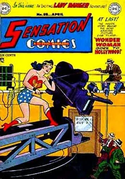 Cover of Wonder Woman Goes To Hollywood