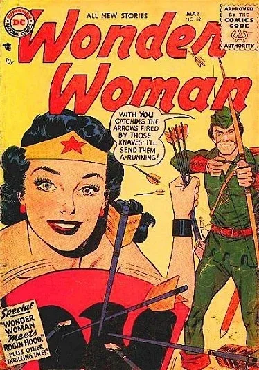 Cover of Wonder Woman Meets Robin Hood