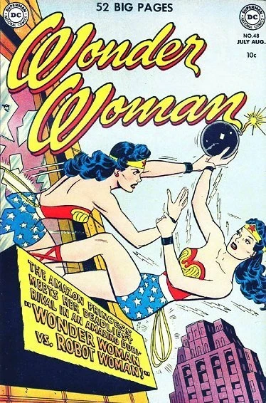 Cover of Wonder Woman vs. Robot Woman