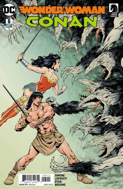 Cover of Wonder Woman/Conan