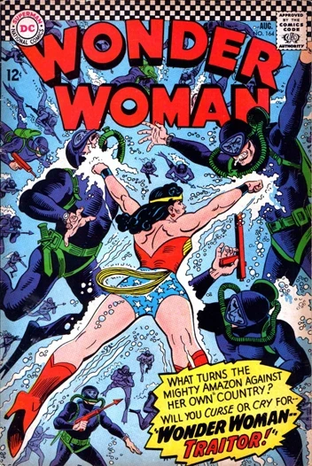 Cover of Wonder Woman...Traitor!