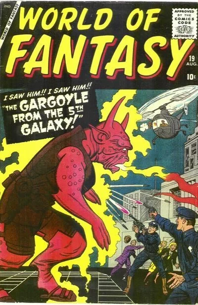 Cover of The Gargoyle From The Fifth Galaxy!