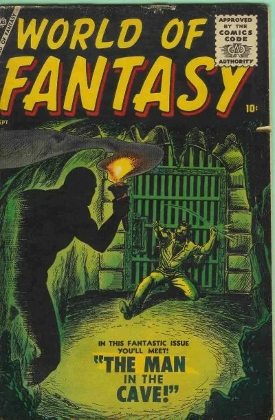 Cover of The Man In The Cave!