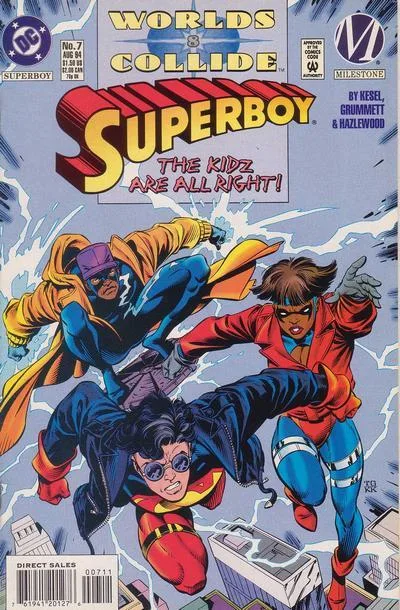 Cover of Worlds Collide, Part 8: Menace 2 Societies