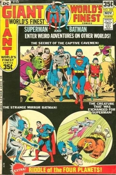 Superman and Batman Enter Weird Adventures on Other Worlds!
