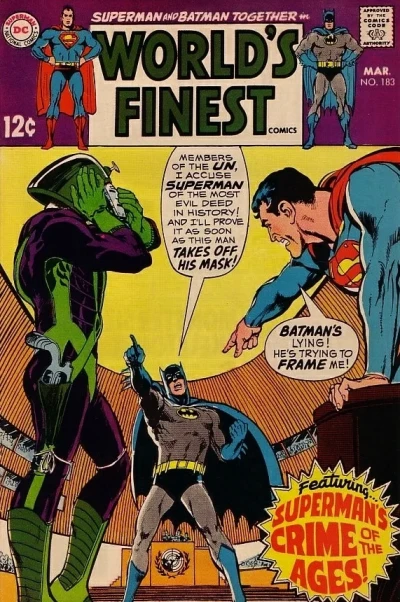 Cover of Superman's Crime of the Ages