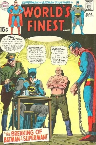 Cover of The Breaking of Superman and Batman! ; The Bellboy Wonder!