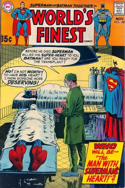 Cover of The Man with Superman's Heart