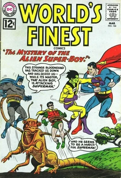 Cover of The Mystery of the Alien Super-Boy