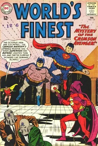 Cover of The Mystery of the Crimson Avenger