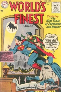 The New Team of Superman and Robin