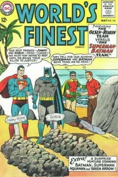 The Olsen-Robin Team vs The Superman-Batman Team