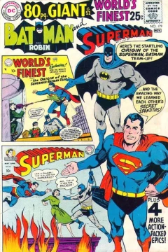 The Origin of the Superman-Batman Team