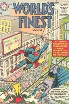 When Gotham City Challenged Metropolis; The Mechanical Archer; The Schooner on Wheels