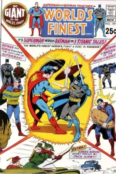 It's Superman Vs. Batman in 3 Titanic Tales! : Extra! A Green Arrow Story Drawn by Jack Kirby!