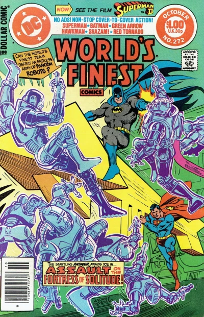 Cover of Assault on the Fortress of Solitude!; A Bloody Crown for a Cold Corpse!; Drive Me to the Moon!; Winds of Change; Chain Lightning