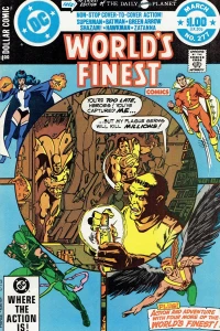 Beasts of Plague!; Green Arrow Sought for Questioning in Murder; Doppleganger; I Have My Wings and I Must Fly!; The Menace! of the Moon-Tree!