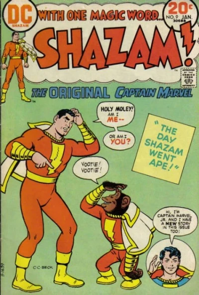 Cover of Worms of the World, Unite! / The Mystery of the Missing Newsstand! / The Day Captain Marvel went Ape!