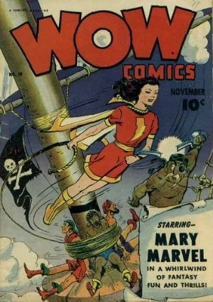 Cover of Mary Marvel Becomes a Ghost