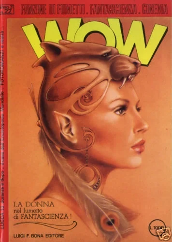 Cover of La Donna nel Fumetto di Fantascienza!