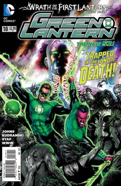 Cover of Wrath of the First Lantern, Part Five: Dead or Alive, You're Coming With Me