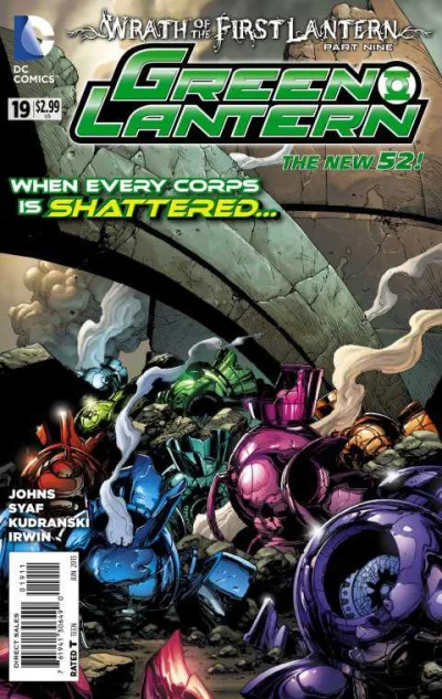 Cover of Wrath of the First Lantern, Part Nine
