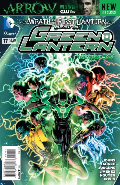 Cover of Wrath of the First Lantern, Part One: The Puppeteer