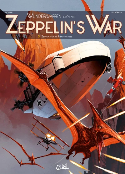 Cover of Zeppelin contre ptérodactyles