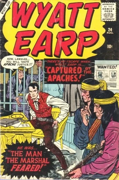 Cover of Captured By The Apaches!