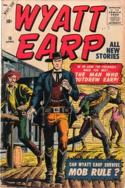 Cover of The Man Who Out-Drew Earp